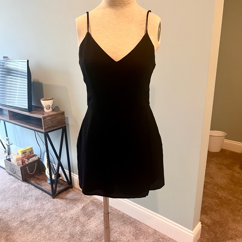 Premier Amour Elegant Black Dress
